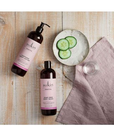 Sukin Soothing Body Lotion for Sensitive Skin - 500ml (16.91 fl oz) | Natural Moisturizer - Buy Online on GoSupps.com