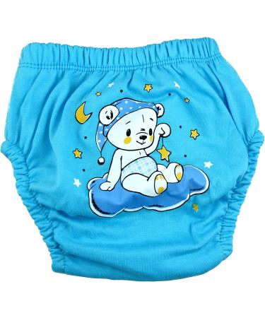 Ozyol Trainer Trousers for Droplet Training | 6 Pack Reusable Learning Diapers | Baby Underwear for Easy Toilet Training | 90 Bear Design for Boys - Buy Online on GoSupps.com