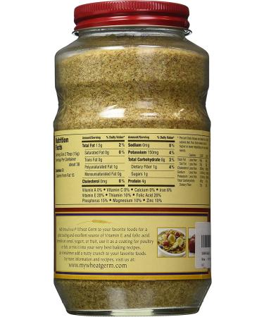 Kretschmer Wheat Germ Original Toasted 20 oz - Nutrient-Rich Superfood - Buy Online on GoSupps.com