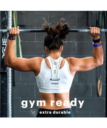 Set of 5 French Flag Elastic Bracelets for Men & Women | Blue White Red Accessories for France Fans - Buy Online on GoSupps.com