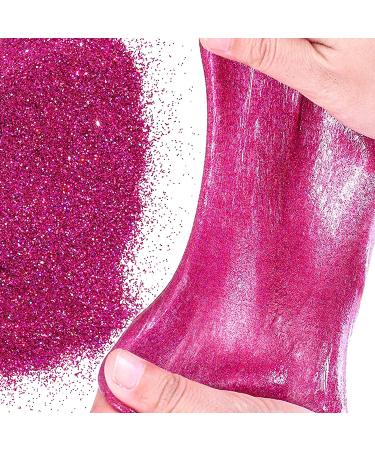 Jemesi Rosenrot Holographic Glitter Powder 100g | Perfect for Epoxy Resin Nail Art Body Decoration & More | International Shipping Available - Buy Online on GoSupps.com