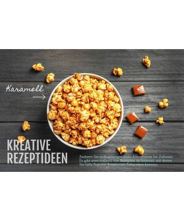 Premium Cinema Popcorn XL Bags (500g + Oil Set) - Fresh & Delicious International Shipping - Buy Online on GoSupps.com