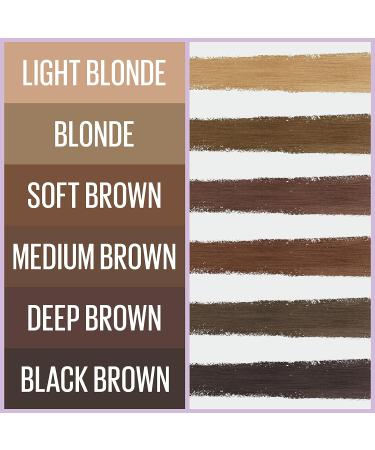 Buy Maybelline New York Express Brow Satin Duo - Eyebrow Pencil & Powder No. 05 Black Brown | International Shipping - Buy Online on GoSupps.com