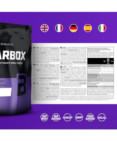 BioTechUSA Carbox | Carbohydrate Complex for Energy Boost | 1kg Orange | Pre During & Post Workout Fuel - Buy Online on GoSupps.com