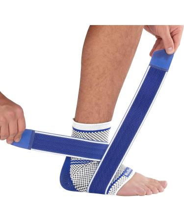 Nutrics Active Foot Support - Unisex Ankle Support with Functional Padding & Belt System - Size S - Buy Online on GoSupps.com