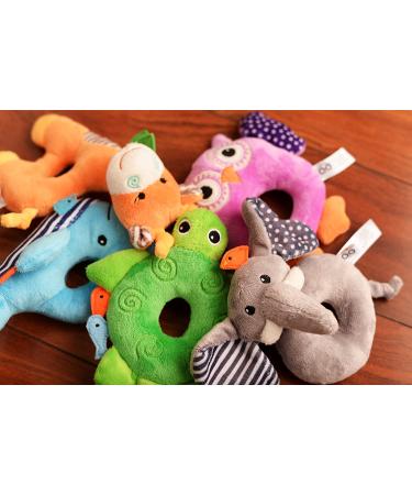 ZOOCCHINI Tammy The Turtle Baby Buddy Rattle - Soft and Stimulating Toy - Buy Online on GoSupps.com