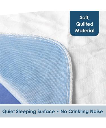 Waterproof Bed Pads for Incontinence - Washable Underpad - 34x36 Inch - Pack of 4 - Buy Online on GoSupps.com