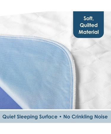 Dry Defender Waterproof Bed Pads for Incontinence - Absorbent Washable Underpad - Mattress Pads for Kids or Adults - Flat  24x36 Inch (Pack of 3) 24x36 Inch (Pack of 3) Bed Pads - Buy Online on GoSupps.com
