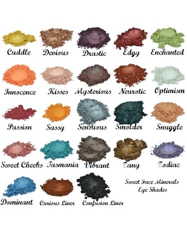 Dark Gray Smolder Eye Shadow Mineral Makeup - Sheer Bare Skin Brow Liner Powder - Buy Online on GoSupps.com