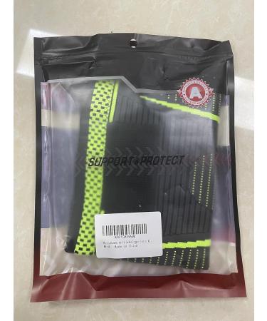 Ruilala Adjustable Knee Support Band - Compression Bandage for Arthritis ACL Meniscus Tear - XL Green for Men & Women | Sport & Fitness Gear - Buy Online on GoSupps.com