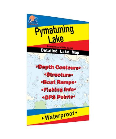 Pymatuning Lake Fishing Map