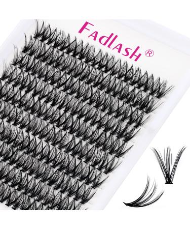 Eyelashes Individual cluster for eyelash extensions 40d 0.07 D curl 12mm Individual cluster artificial eyelashes eyelash bushes for beginners 12mm DH-40D-07-D
