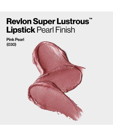 Revlon Super Lustrous Pink Pearl Lipstick with Avocado Oil and Vitamin E - Nude 030 (Pack of 1) - Buy Online on GoSupps.com