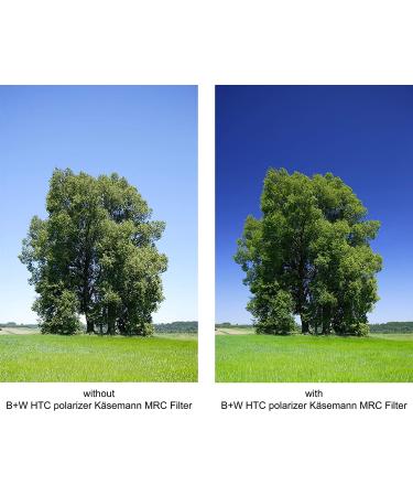 B+W 82mm Circular Polarizer Filter - HTC Kaesemann, 16-Layer MRC Coating, Photography Filter - Buy Online on GoSupps.com