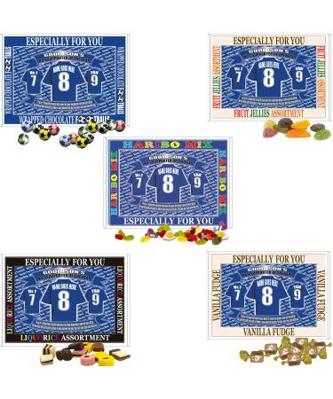 The People's Club Football Shirt Personalised Gift Boxed Sweets