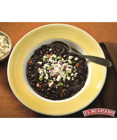 El Mexicano Black Beans 4 Lb (64 Oz) - Authentic Mexican Flavor - 1 Pack - Buy Online on GoSupps.com