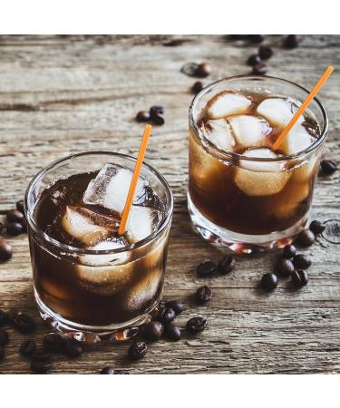 300 Neon Mini Bar Cocktail Straws - Plastic Drink Stirrers for Coffee and Cocktails - Buy Online on GoSupps.com