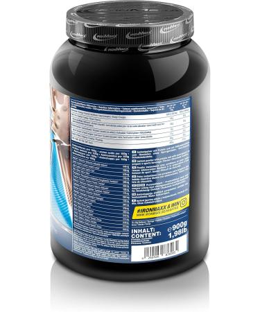 Ironmaxx 100% Whey Protein Powder - Chocolate & Cookies 900g | Water-Soluble Low Sugar Delicious Flavors | International Shipping Available - Buy Online on GoSupps.com