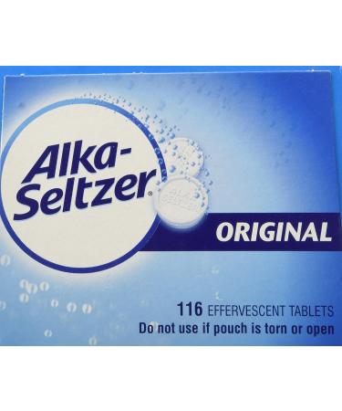 Buy Alka Seltzer Antacid Tablets 116 Count - Fast Relief for Heartburn & Indigestion | International Shipping Available - Buy Online on GoSupps.com