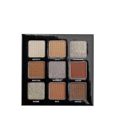 Sigma Beauty On-the-Go Eyeshadow Palette - Spicy - 9 Bold Shades in Matte, Shimmer, and Metallic Finishes | Highly Pigmented Vegan Eye Makeup Palette - Buy Online on GoSupps.com