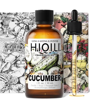 HIQILI 100ML Clary Sage Essential Oil & 30ML Cucumber Fragrance Oil for DIY Diffuser - Buy Online on GoSupps.com