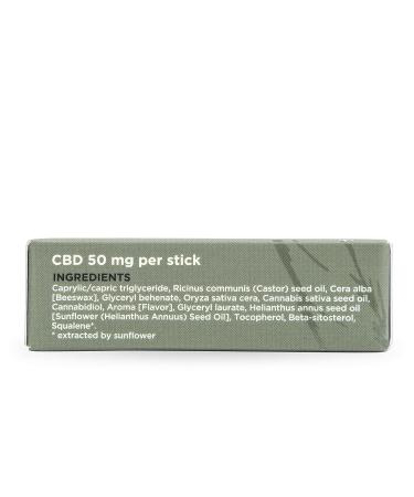 Enecta Hemp Extract Lip Balm 50mg | Protective Hypoallergenic & Dermatologically Tested for Naturally Protected Lips - International Shipping Available - Buy Online on GoSupps.com