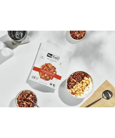 NuTrail Nut Granola Cereal  Cinnamon Pecan  No Sugar Added  Gluten Free  Grain Free  Keto  Low Carb  Healthy Breakfast Cereal 8 Ounce (Pack of 6) - Buy Online on GoSupps.com