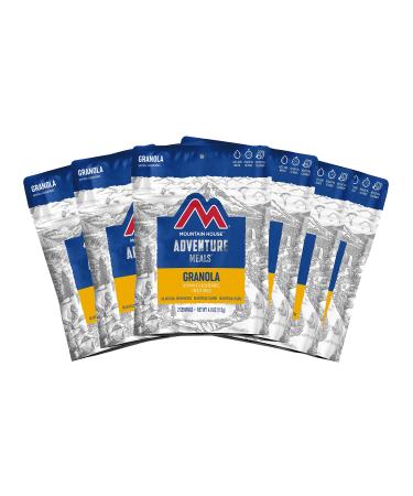 Mountain House Granola with Milk & Blueberries | Freeze Dried Backpacking & Camping Food | Survival & Emergency Food 6-pack