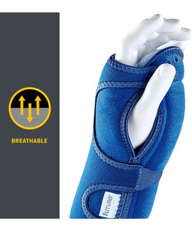 Futuro Night Wrist Support - Nighttime Relief for Carpal Tunnel Symptoms - Breathable, One Size - Buy Online on GoSupps.com