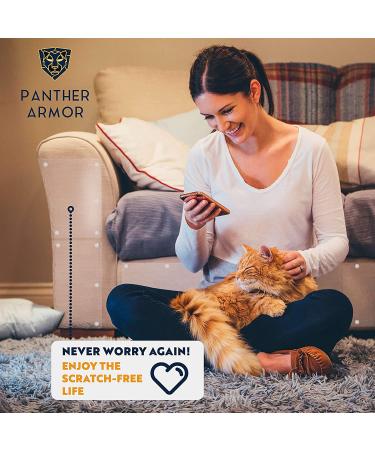 Panther Armor 8-Pack Furniture Protectors from Cats Scratch - Couch Protector for Cats - Anti Cat Scratch Furniture Protector - Couch Guards for Cats - Sofa Corner Scratching Training Tape Deterrent - Buy Online on GoSupps.com