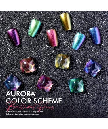 Morovan Holographic Metallic Nail Polish Set | Air Dry Glitter Lacquer for Women - 0.25oz Bulk Toenail Gift Kit - Buy Online on GoSupps.com