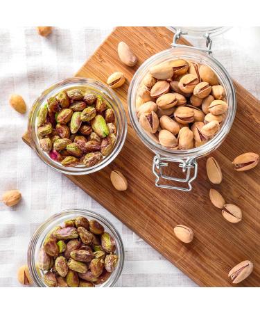 Yupik Roasted Salted Pistachios In Shell 185 g Gluten-Free Kosher Crunchy Nuts Seasoned with Sea Salted Healthy Snacks Protein Nuts Rich in Fiber - Buy Online on GoSupps.com