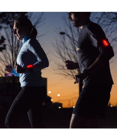 EverLightFX USB Rechargeable LED Safety Light (2 Pack) by Apace - Super Bright Bike Tail Light for Running, Pets, Bicycles - Red - Buy Online on GoSupps.com