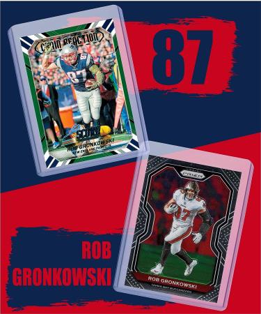 Rob Gronkowski (5) Assorted Football Cards Bundle - New England Patriots Trading Cards - Buy Online on GoSupps.com