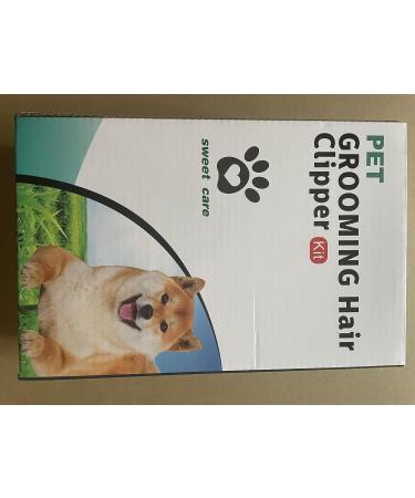 Dog Clippers Rechargeable Low Noise Cordless Pet Clippers with 4 Guide Combs and Cleaning Brush Nail Kits - Buy Online on GoSupps.com
