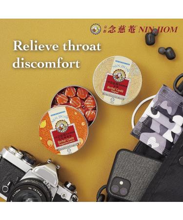2x NIN JIOM - Natural Herb Sweets | Throat Relief | Cough | Bad Breath | 60g - Original Flavor - Halal - Buy Online on GoSupps.com