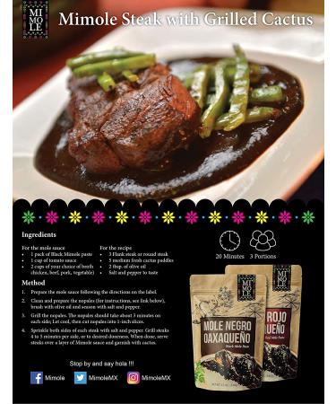Mi Mole Negro Oaxaque o 12 Oz - Authentic Black Mole Paste - Buy Online on GoSupps.com