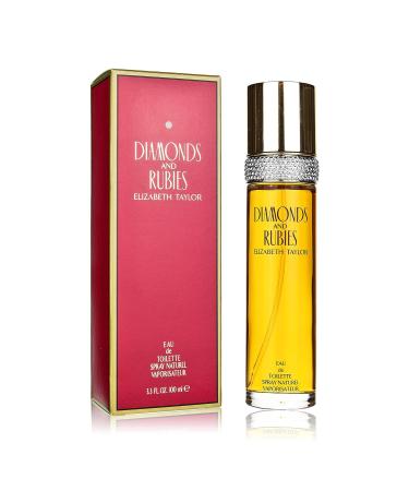 Elizabeth Taylor Diamonds and Rubies Eau De Toilette Spray For Women 3.4 oz Vanilla 3.4 Fl Oz (Pack of 1) - Buy Online on GoSupps.com
