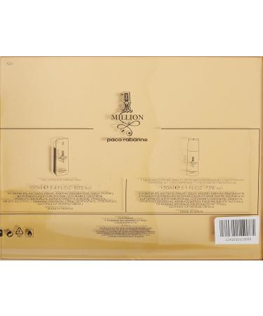 Paco Rabanne 1 Million 2 Piece Gift Set for Men 8.5 Fl Oz (Pack of 1) - Buy Online on GoSupps.com
