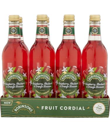  Robinsons Robinsons Fruit Cordials Raspberry Rhubarb & Orange Blossom 500ml - Buy Online on GoSupps.com