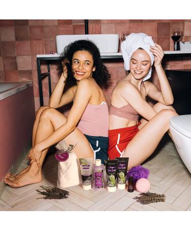 Body & Earth Sage Scented Spa Bath Set for Women - Shower Gel, Lotion, Scrub - Mother's Day Gift - Buy Online on GoSupps.com