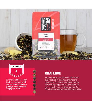 Tiesta Tea Chai Love - Premium Loose Leaf Tea 1.9 oz | Best Chai Flavor - Buy Online on GoSupps.com