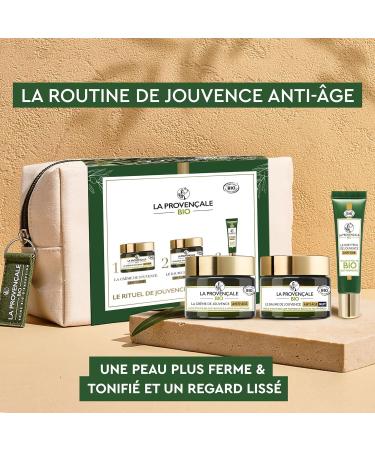 La Proven ale Anti-Ageing Ritual 3 Products Organic Olive Oil AOP Provence For All Types of Skins Even Sensitive - Buy Online on GoSupps.com