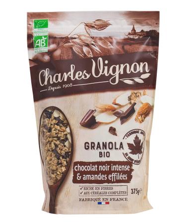 Charles Vignon Organic Chocolate Almond Granola 375g Charles Vignon
