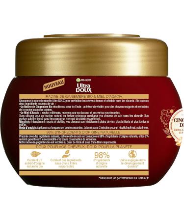 Garnier Ultra Doux Ginger of Life Revitalizing Hair Mask for Weakened Hair C6327200 - Buy Online on GoSupps.com