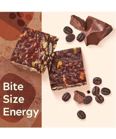 Simply Protein - Espresso Chocolate Energy Bites 12 Bars - Plant Based Caffeinated Squares - 55mg Caffeine - Energy Boost - 8g Protein 2g Sugar 6g Fibre 120 Calories - Vegan Gluten Free Non GMO Espresso Chocolate 360 g (Pack of 1) - Buy Online on GoSupps.com