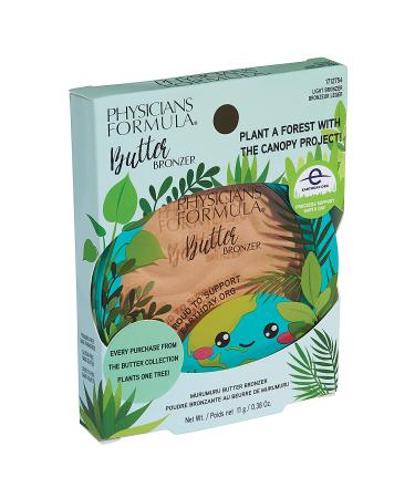 Physicians Formula Earth Day Butter Bronzer - Light Bronzer | Clean Beauty, Vegan, Cruelty-Free - Buy Online on GoSupps.com