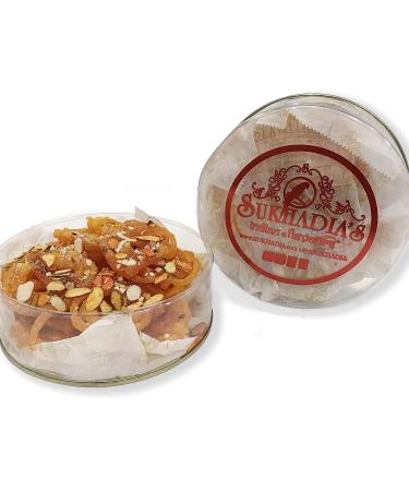 DIWALI GIFT - FRESHLY MADE IN USA - Sukhadia's Kesar Pista Jalebi Premium Pack  16oz - Buy Online on GoSupps.com