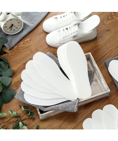 50 Pairs Disposable Shoe Liners - Breathable Thin Insoles for Men & Women | Replaceable Sweat & Outdoor Barefoot Inserts - Buy Online on GoSupps.com