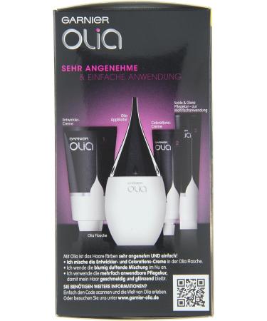 Garnier Olia 7.0 Medium Blonde Hair Color - Vibrant and Natural Shade - Buy Online on GoSupps.com